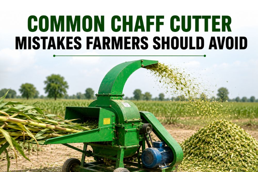 Common Chaff Cutter Mistakes Farmers Should Avoid