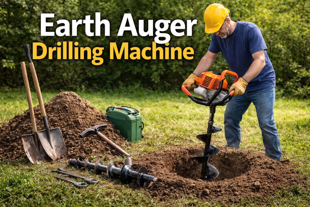How to Choose the Right Earth Auger Drilling Machine?