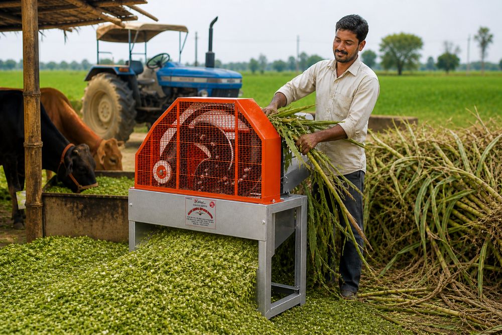 Smart Reasons Farmers Are Switching to Chaff Cutter Machines
