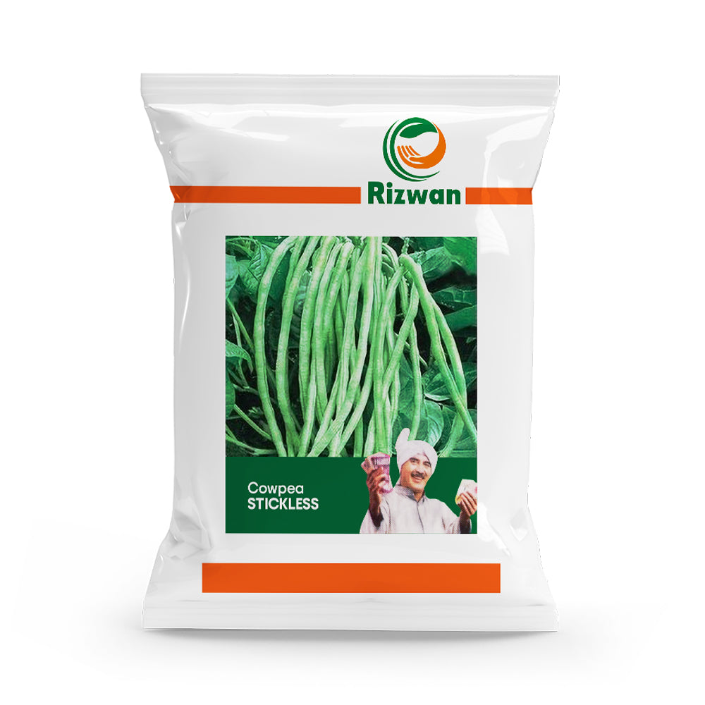 an image of a packet of cowpea stikless seeds