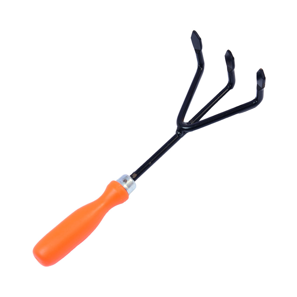 an image of a plastic handled cultivator tool