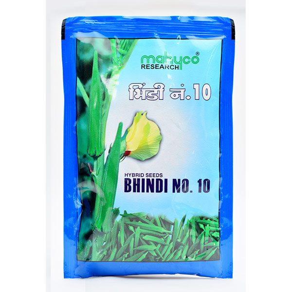 Bhindi No. 10 Hybrid Seeds 100 gm
