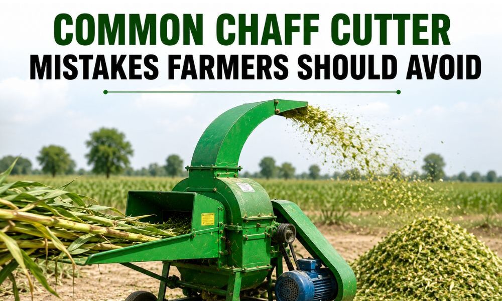 Common Chaff Cutter Mistakes Farmers Should Avoid